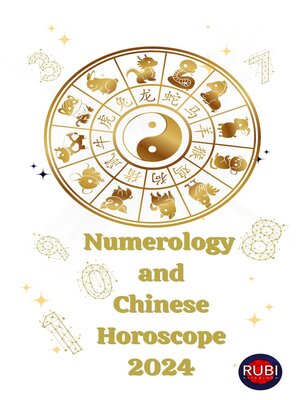 cover image of Numerology  and Chinese Horoscope 2024
